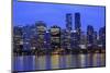 Vancouver skyline, British Columbia, Canada, North America-Richard Cummins-Mounted Photographic Print