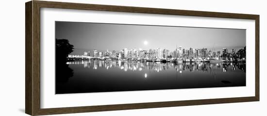 Vancouver Skyline, British Columbia, Canada-null-Framed Photographic Print