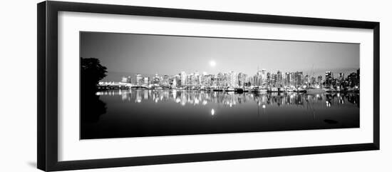 Vancouver Skyline, British Columbia, Canada-null-Framed Photographic Print