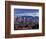 Vancouver skyline in front of North Shore Mountains-Ron Watts-Framed Photographic Print