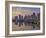 Vancouver Skyline With Boats in Harbor at Sunrise Seen From Stanley Park, British Columbia, Canada-Janis Miglavs-Framed Photographic Print