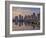 Vancouver Skyline With Boats in Harbor at Sunrise Seen From Stanley Park, British Columbia, Canada-Janis Miglavs-Framed Photographic Print