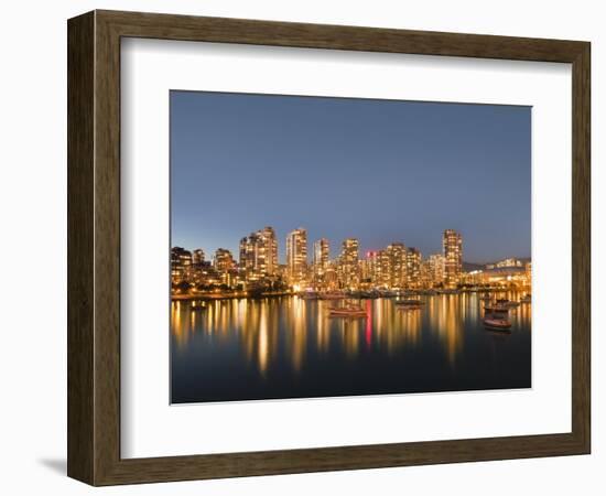 Vancouver skyline-Benjamin Rondel-Framed Photographic Print