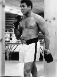 Boxing Great Muhammad Ali-Vandell Cobb-Framed Premier Image Canvas