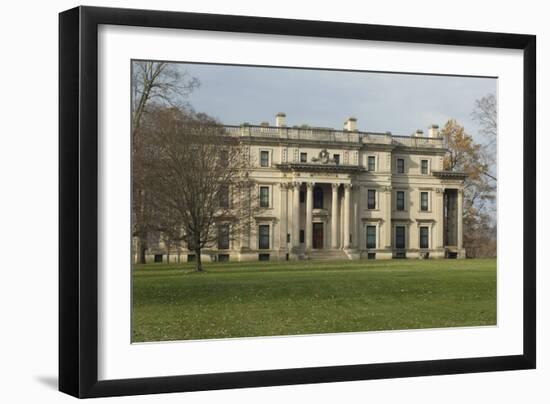 Vanderbilt Mansion in Hyde Park NY-null-Framed Photographic Print