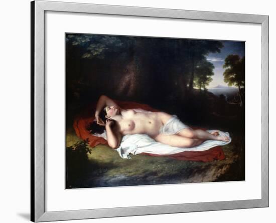 Vanderlyn: Ariadne Asleep-John Vanderlyn-Framed Giclee Print