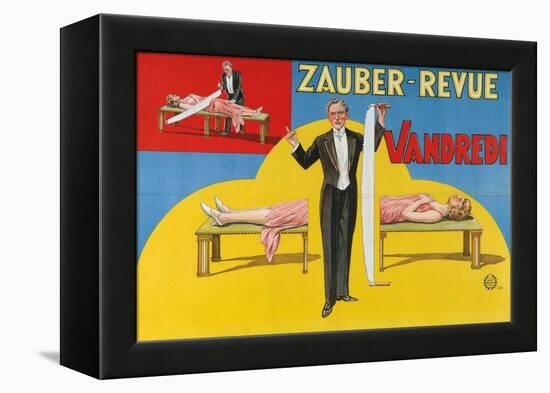 Vandredi Magic Revue, 1923-null-Framed Premier Image Canvas