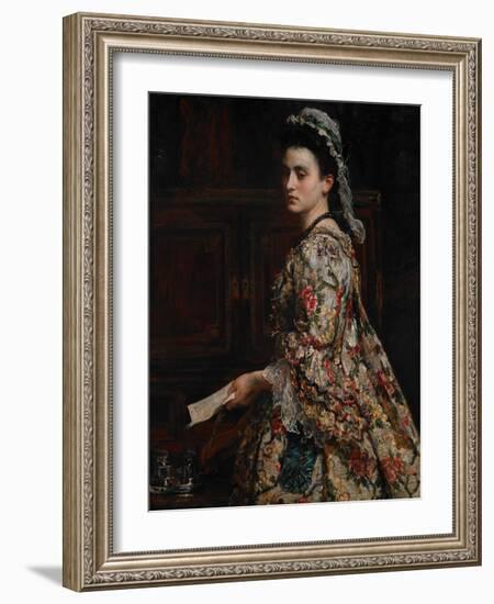 Vanessa, 1868-John Everett Millais-Framed Giclee Print