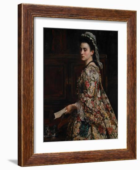 Vanessa, 1868-John Everett Millais-Framed Giclee Print