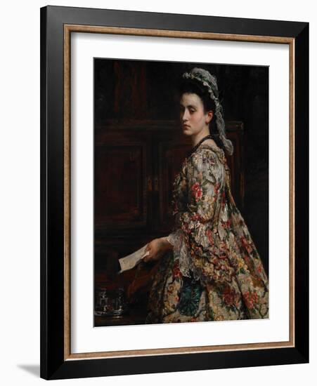 Vanessa, 1868-John Everett Millais-Framed Giclee Print