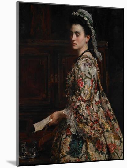 Vanessa, 1868-John Everett Millais-Mounted Giclee Print