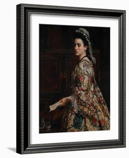 Vanessa, 1868-John Everett Millais-Framed Giclee Print