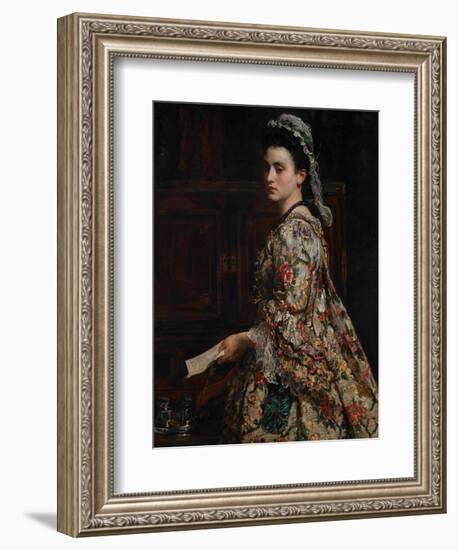 Vanessa, 1868-John Everett Millais-Framed Giclee Print