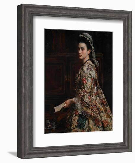 Vanessa, 1868-John Everett Millais-Framed Giclee Print