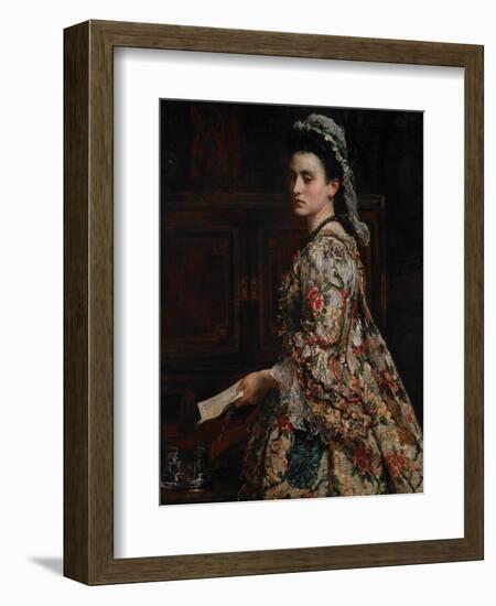 Vanessa, 1868-John Everett Millais-Framed Giclee Print