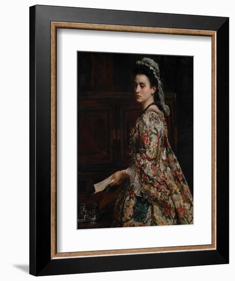 Vanessa, 1868-John Everett Millais-Framed Giclee Print