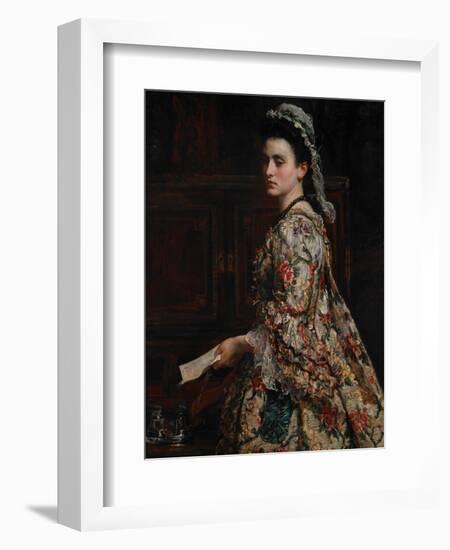 Vanessa, 1868-John Everett Millais-Framed Giclee Print