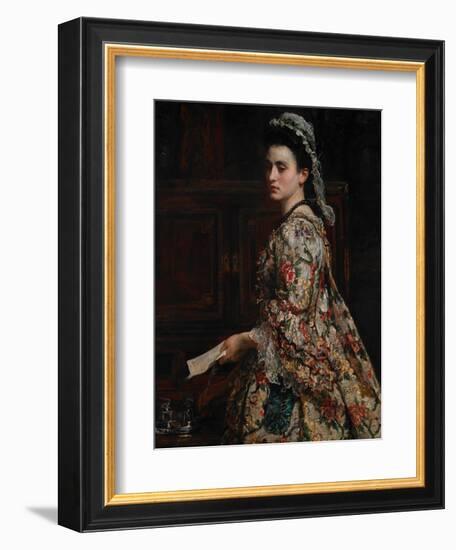 Vanessa, 1868-John Everett Millais-Framed Giclee Print