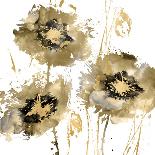 Flower Burst Trio in Gold-Vanessa Austin-Art Print