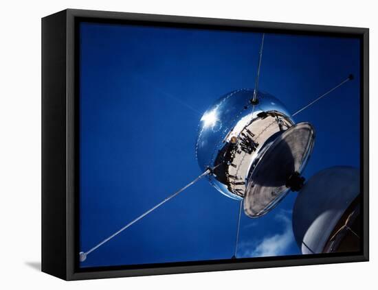 Vanguard Satellite SLV-2 Is Being Checked Out at Cape Canaveral, Florida-null-Framed Stretched Canvas