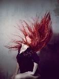 Young Redhead Throwing Head Back-Vania Stoyanova-Photographic Print