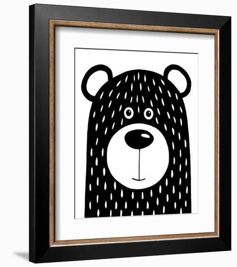 Vanilla Bear-Lucia Stewart-Framed Art Print