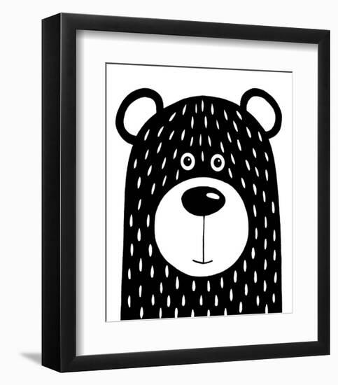 Vanilla Bear-Lucia Stewart-Framed Art Print