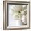 Vanishing in the White Elegance Square-Sarah Gardner-Framed Photo