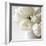 Vanishing in the White Elegance Square-Sarah Gardner-Framed Photo