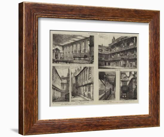 Vanishing London-Henry William Brewer-Framed Giclee Print