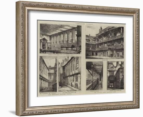 Vanishing London-Henry William Brewer-Framed Giclee Print