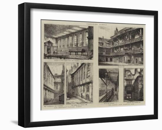 Vanishing London-Henry William Brewer-Framed Giclee Print