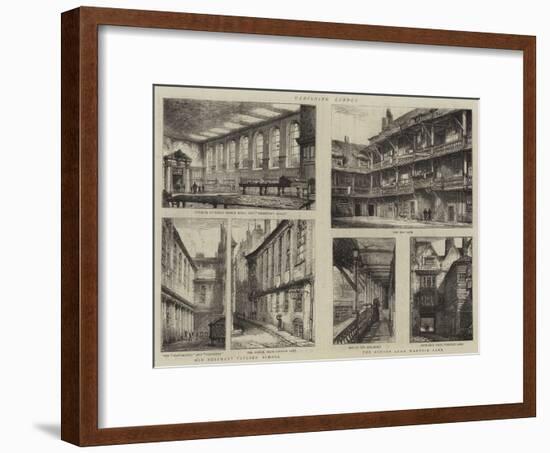 Vanishing London-Henry William Brewer-Framed Giclee Print