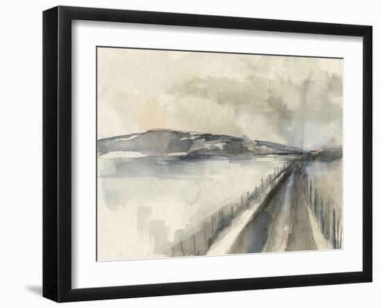 Vanishing Pathway II-Jennifer Goldberger-Framed Art Print