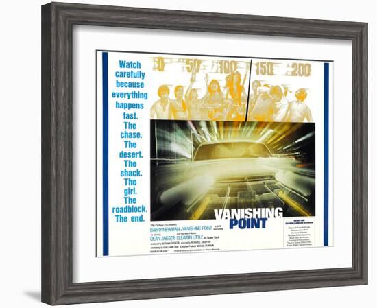 Vanishing Point, 1971, TM & Copyright © 20th Century Fox Film Corp./courtesy Everett Collection-null-Framed Art Print