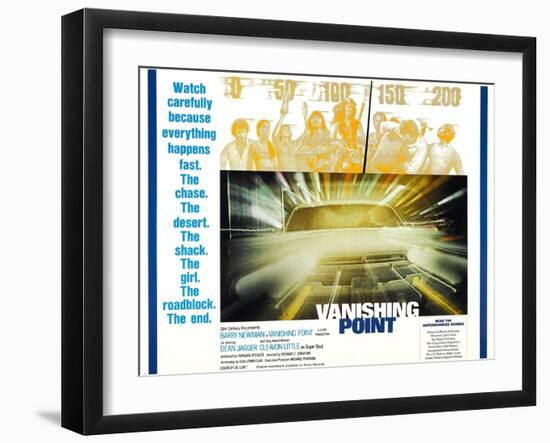 Vanishing Point, 1971, TM & Copyright © 20th Century Fox Film Corp./courtesy Everett Collection-null-Framed Art Print