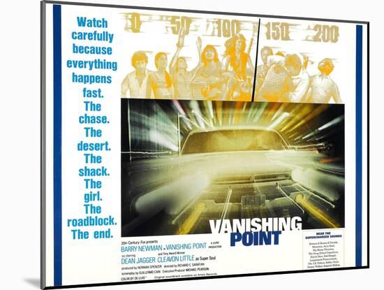 Vanishing Point, 1971, TM & Copyright © 20th Century Fox Film Corp./courtesy Everett Collection-null-Mounted Art Print