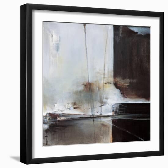 Vanishing Train-Terri Burris-Framed Art Print