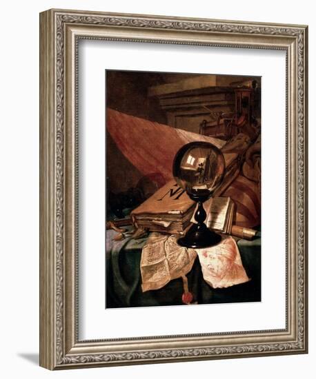 Vanitas, 17th Century-Vincent Laurentz van der Vinne-Framed Giclee Print