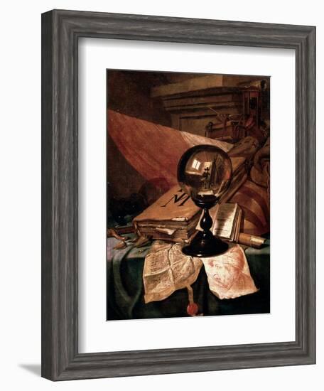 Vanitas, 17th Century-Vincent Laurentz van der Vinne-Framed Giclee Print