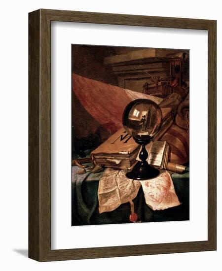 Vanitas, 17th Century-Vincent Laurentz van der Vinne-Framed Giclee Print