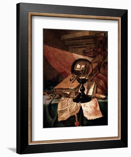 Vanitas, 17th Century-Vincent Laurentz van der Vinne-Framed Giclee Print