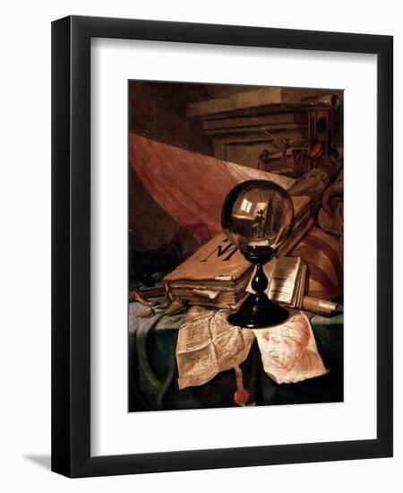 Vanitas, 17th Century-Vincent Laurentz van der Vinne-Framed Giclee Print