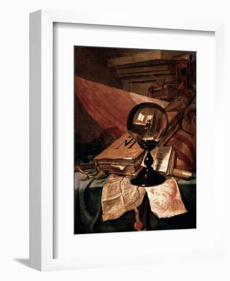 Vanitas, 17th Century-Vincent Laurentz van der Vinne-Framed Giclee Print