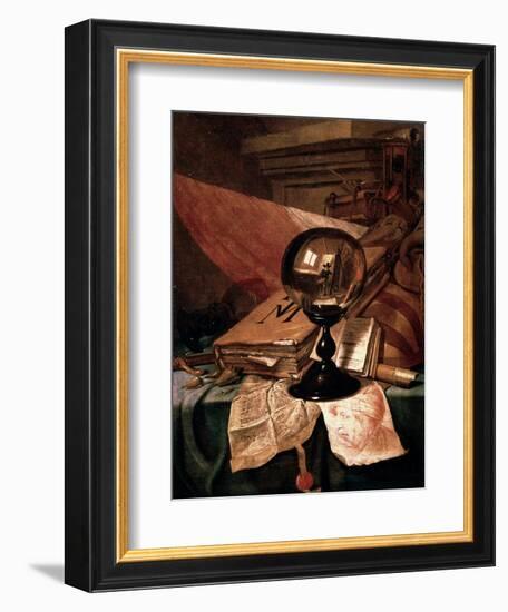 Vanitas, 17th Century-Vincent Laurentz van der Vinne-Framed Giclee Print