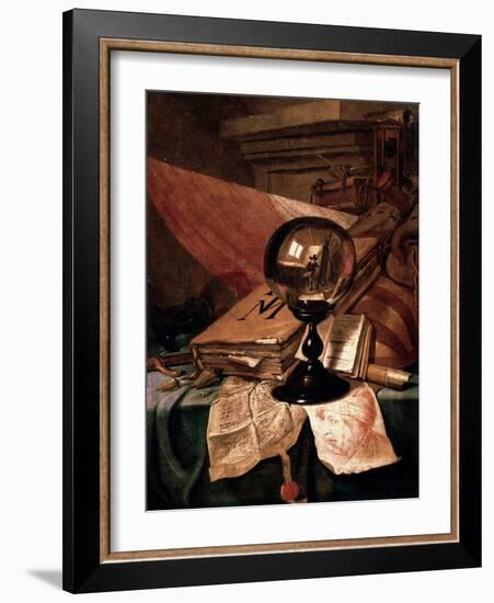 Vanitas, 17th Century-Vincent Laurentz van der Vinne-Framed Giclee Print