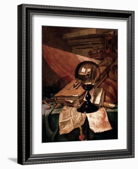 Vanitas, 17th Century-Vincent Laurentz van der Vinne-Framed Giclee Print