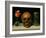 Vanitas, allegory of fleeting time with skull and hour-glass. Oil on canvas.-Philippe De Champaigne-Framed Giclee Print