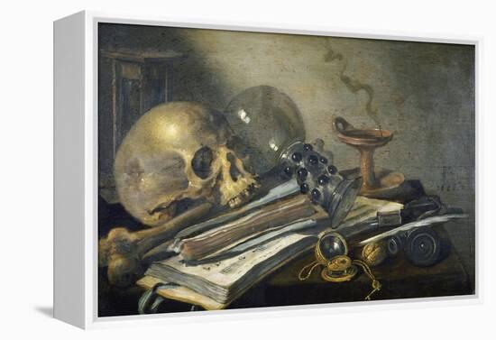 Vanitas Still Life , 1656-Pieter Claesz-Framed Premier Image Canvas