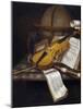Vanitas Still Life - Peinture Par Edwaert Collier (1642-1708), - Oil on Canvas, 71,6X60,6 - Private-Edwaert Colyer or Collier-Mounted Giclee Print